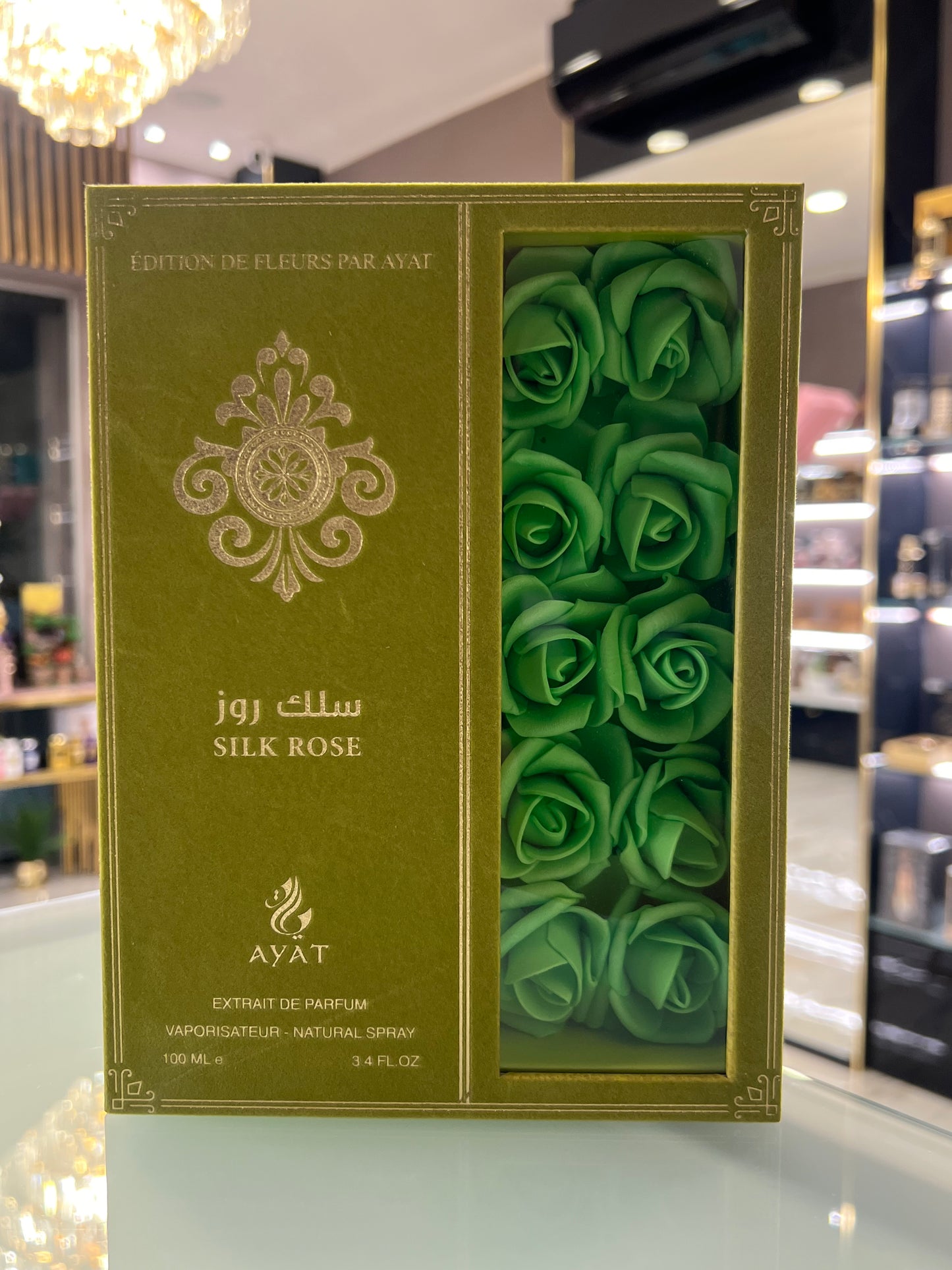 Estratto di profumo alla rosa di seta 100ml