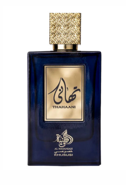 Al Wataniah Thahaani Eau de Parfum 100ml profumo arabo unisex flacone