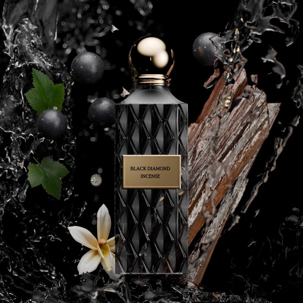 IBRAQ (Ibraheem Al Qurashi)
Black Diamond Incense ~ 150ml unisex