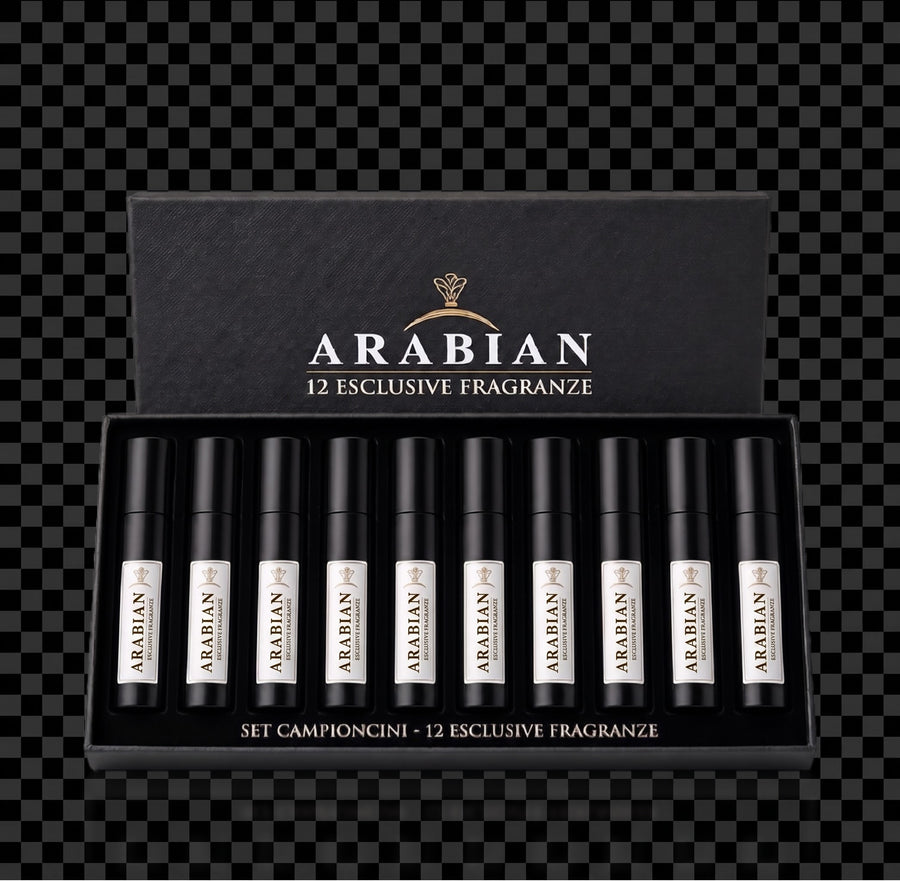 Luxury Arabian Discovery Set (12x2ml) • 12 Fragranze di Nicchia Esclusive (Anche a Scelta!)
