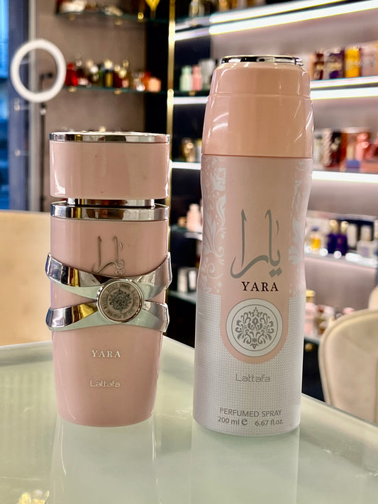 Profumo yara + deodorante