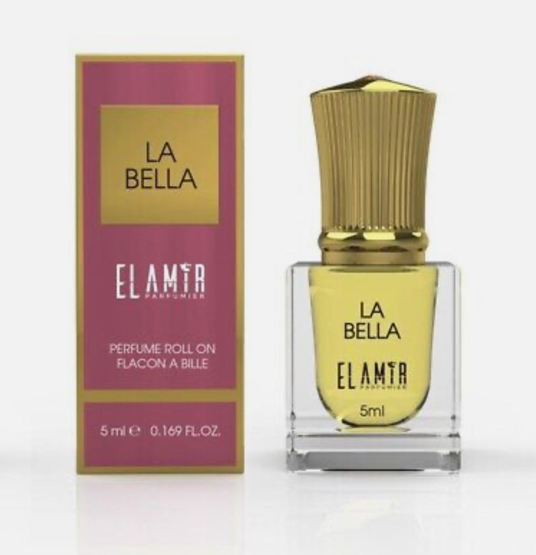 El AMIR Musc La Bella Extrait de Parfum 5 ml - Olio Profumato Orientale, Unisex