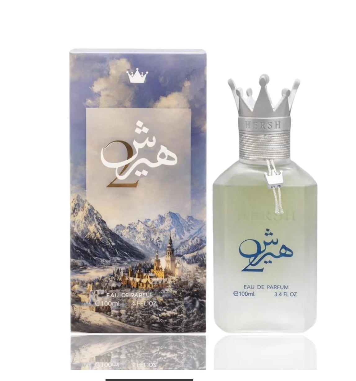 Alezz Oud Hersh 2 Eau de Parfum 100ml profumo arabo unisex flacone