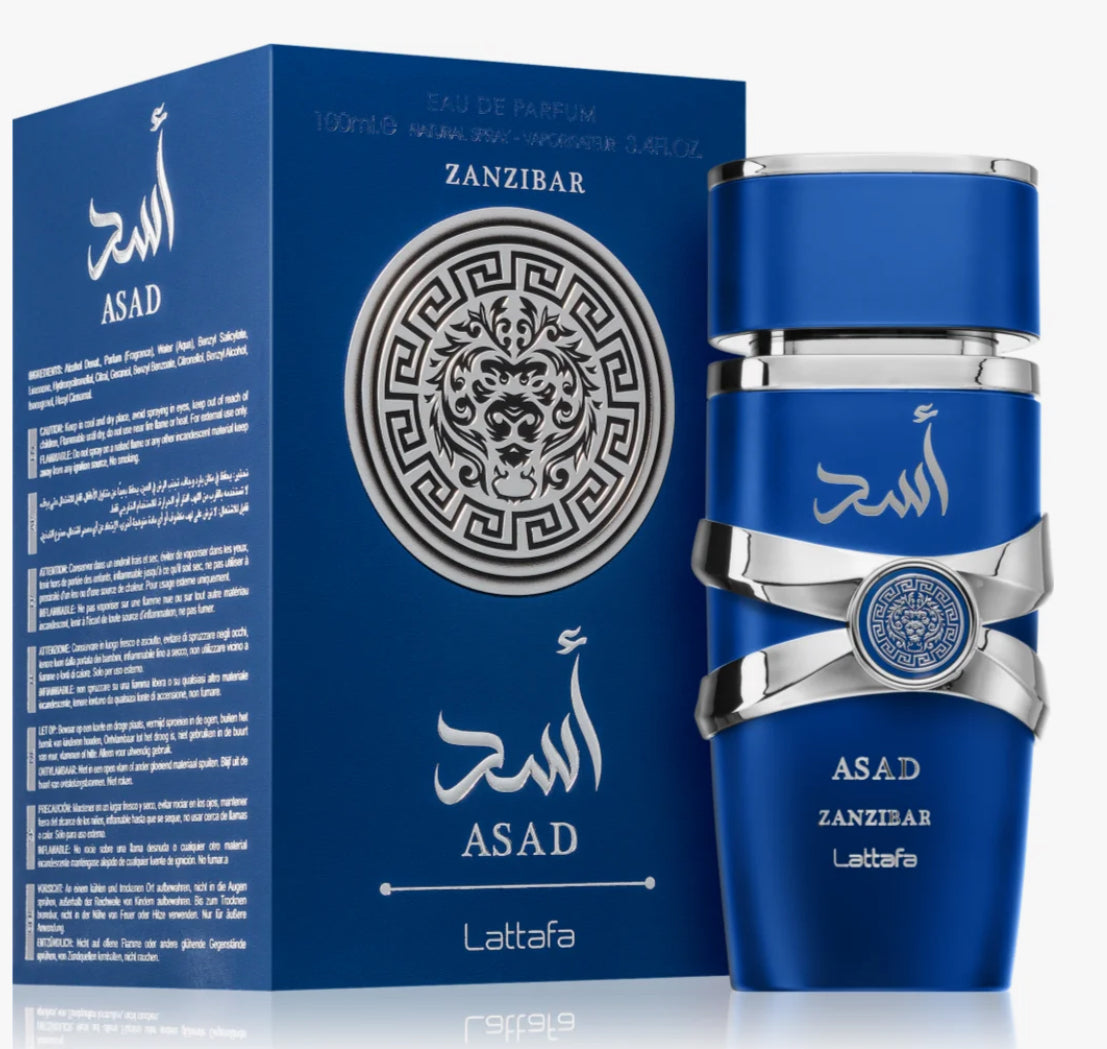 Asad zenzebar 100ml EDP