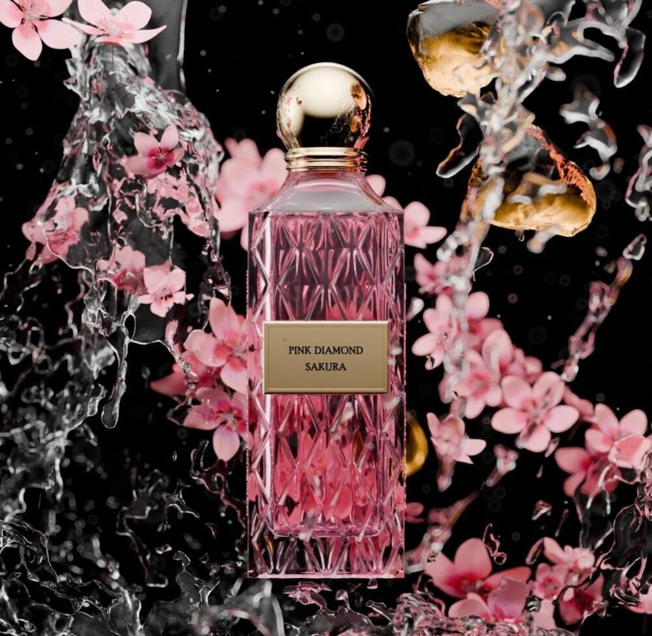 Pink Diamond Sakura 150ml By Ibraheem Al Qurashi