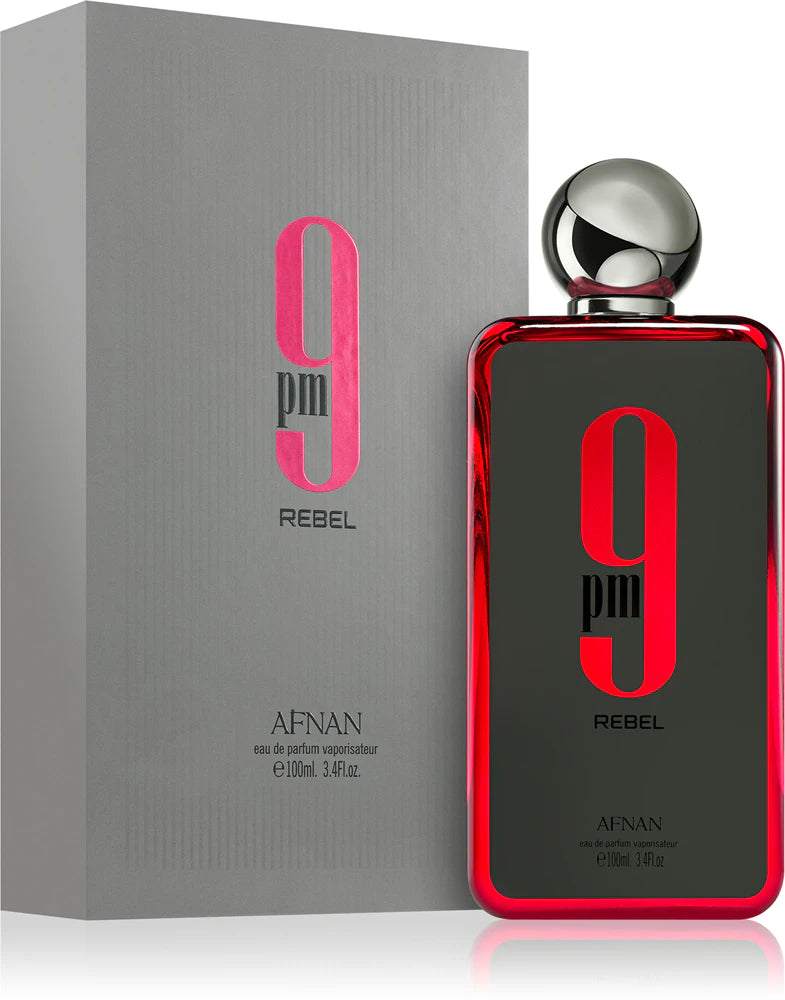 Afnan 9 PM Rebel.                           Eau de Parfum unisex