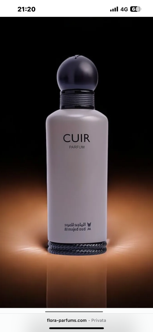 Al Majed Oud Cuir Extrait de Parfum 150ml profumo arabo unisex flacone foto 2