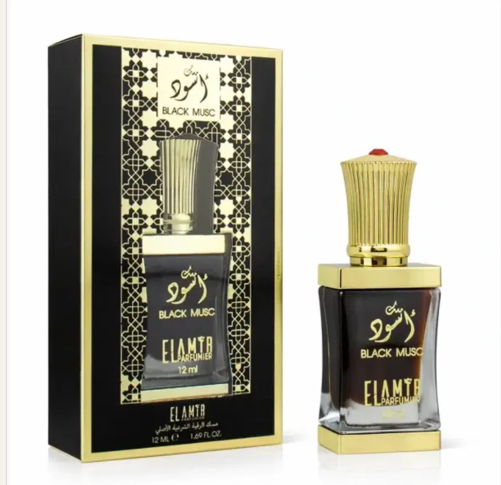 Musc Tahara Black 12 ml - unisex persistenza oltre 12h