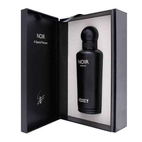 Al Majed Oud Noir Eau de Parfum 150ml profumo arabo unisex flacone foto 2