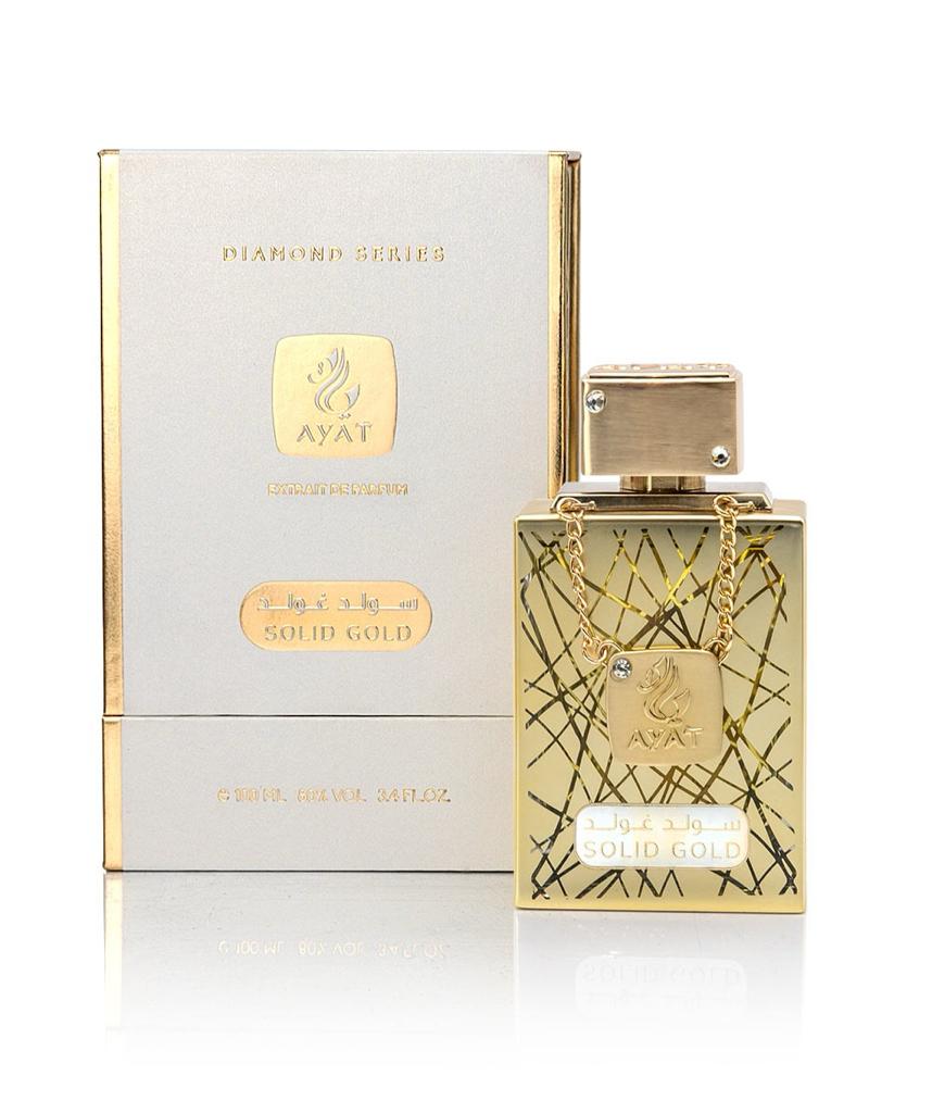 Solid gold extract de parfum 100ml unisex( 3 campione omaggio )