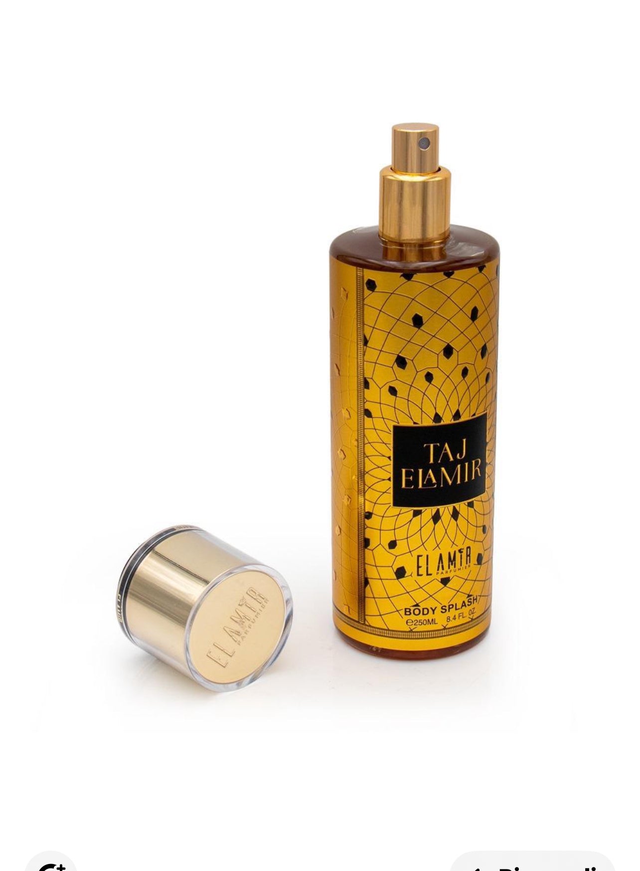Taj El Amir Body Splash – Acqua Profumata Corpo – 250ml – EL AMIR