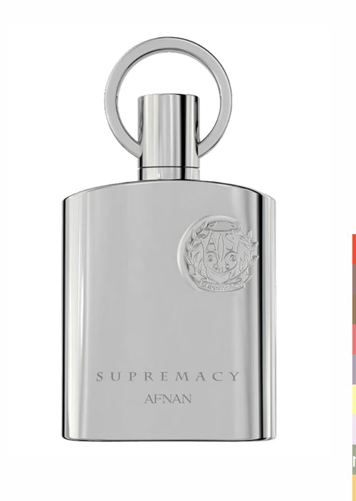 Afnan Supremacy Silver Eau de Parfum 100ml profumo arabo uomo flacone