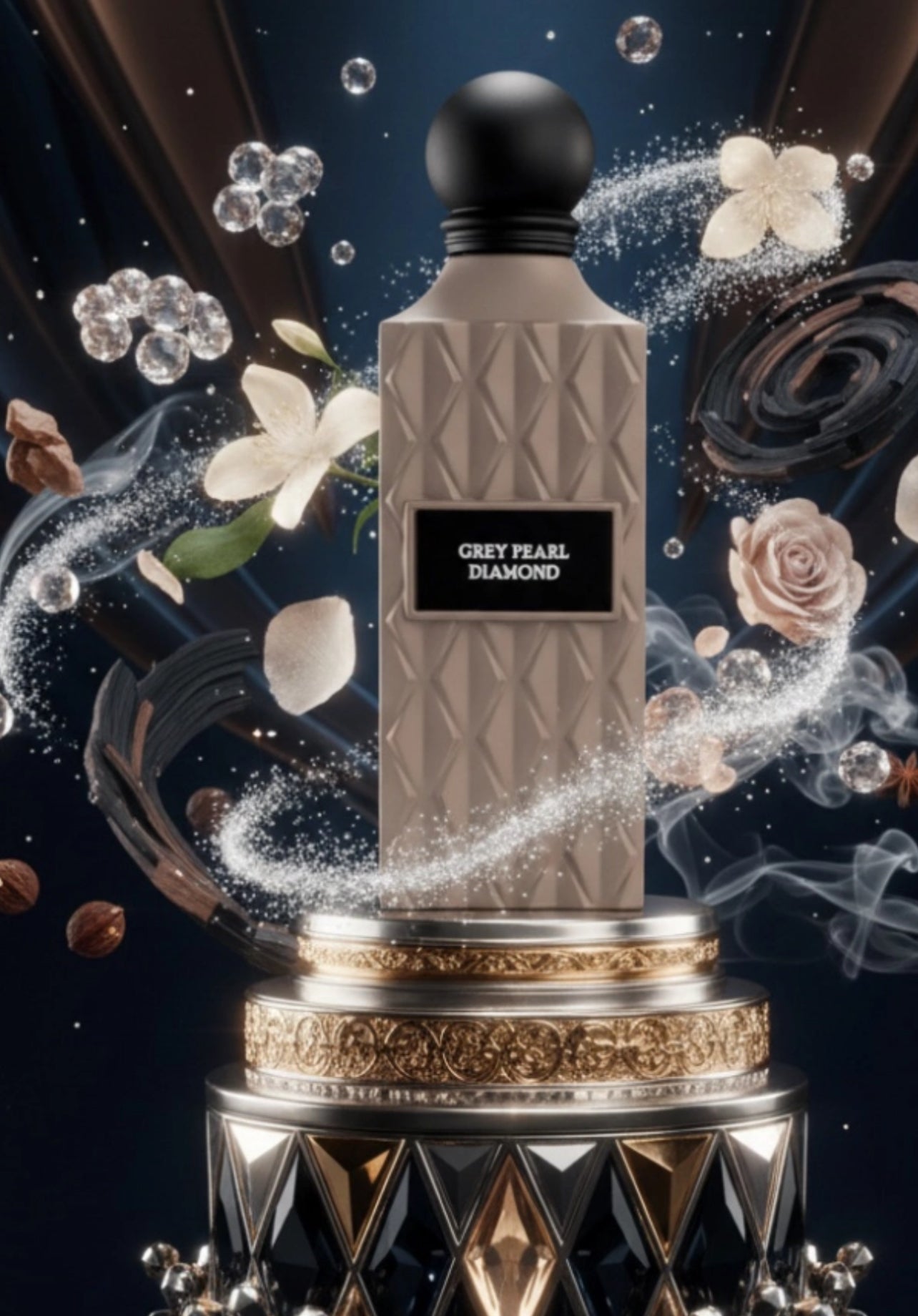 IBRAQ (Ibraheem Al Qurashi)
Grey Pearl Diamond - 150ml