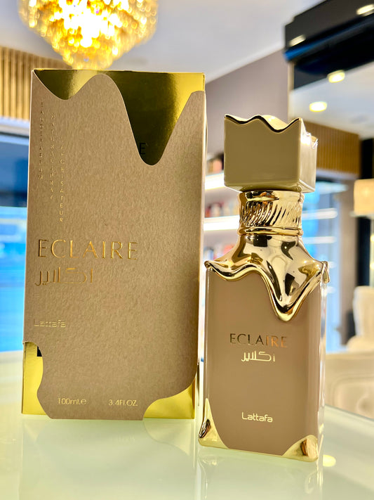 Eclaire di Lattafa 100ml EDP + 3 campione omaggio spedizione gratuita.