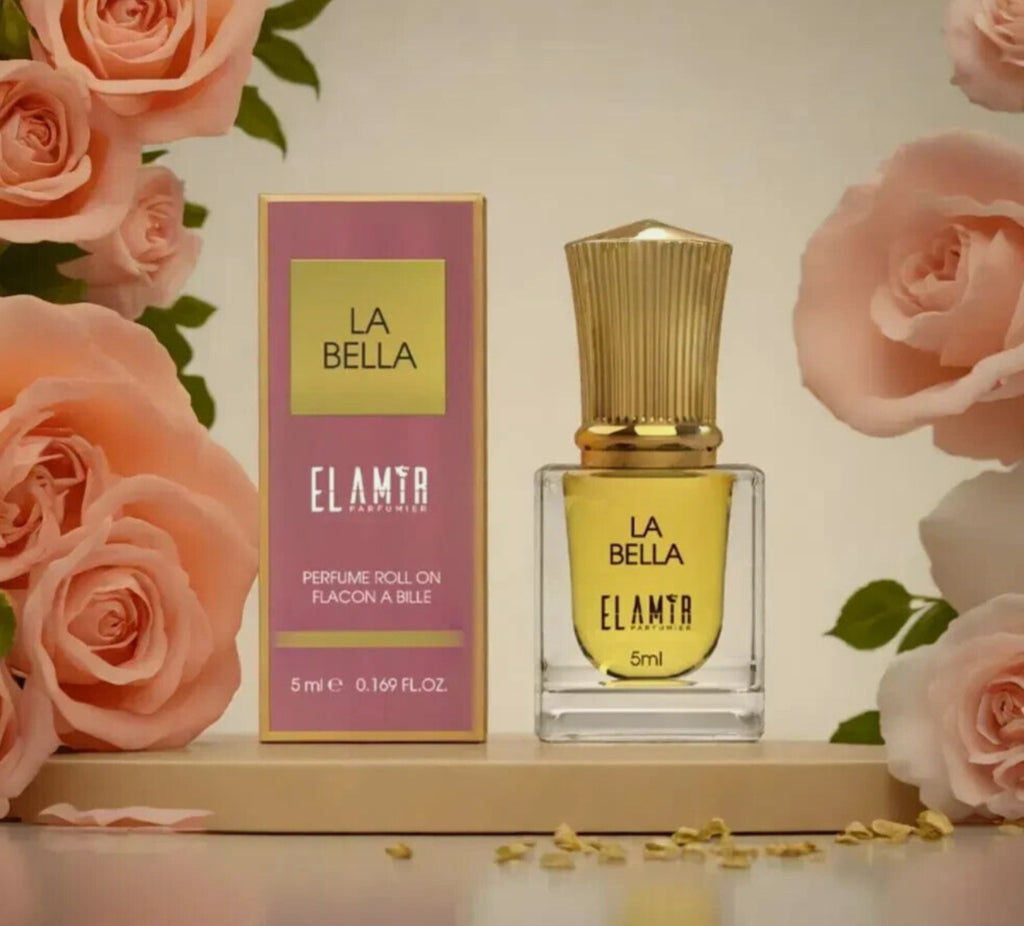 El AMIR Musc La Bella Extrait de Parfum 5 ml - Olio Profumato Orientale, Unisex
