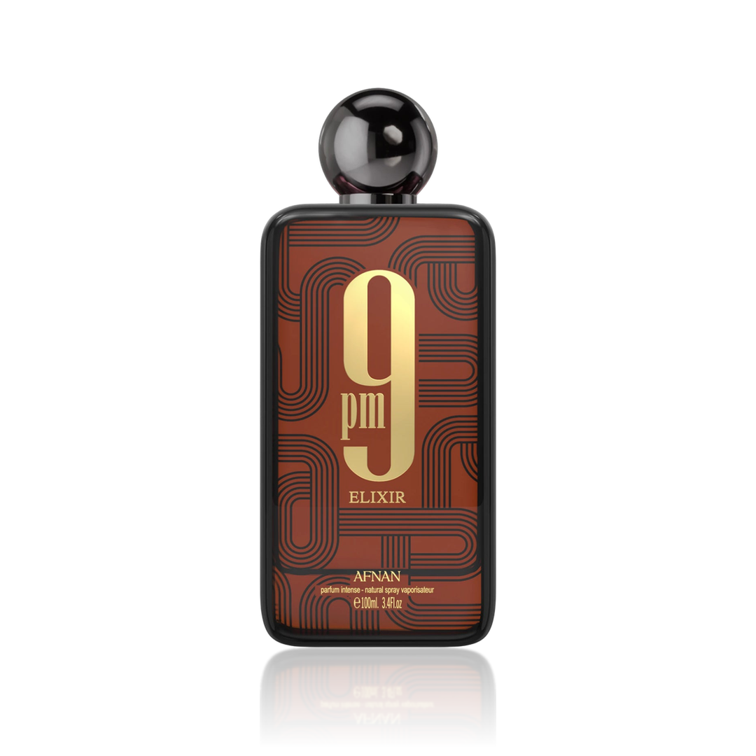 Afnan 9 PM Elixir Profumo Arabo Unisex Extrait de Parfum 100ml