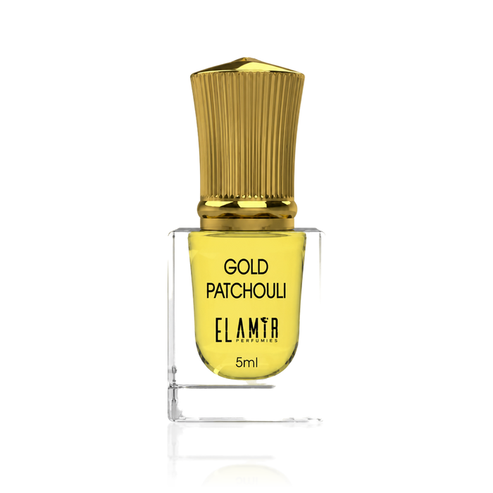 El Amir Gold Patchouli Attar Profumo Arabo in Olio Uomo 5ml