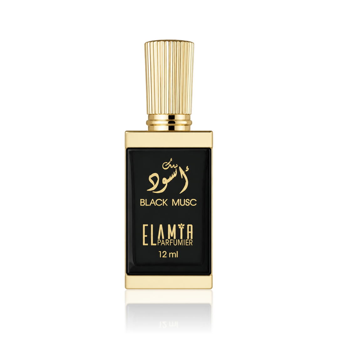 El Amir Black Musk Attar Profumo Arabo in Olio 12ml