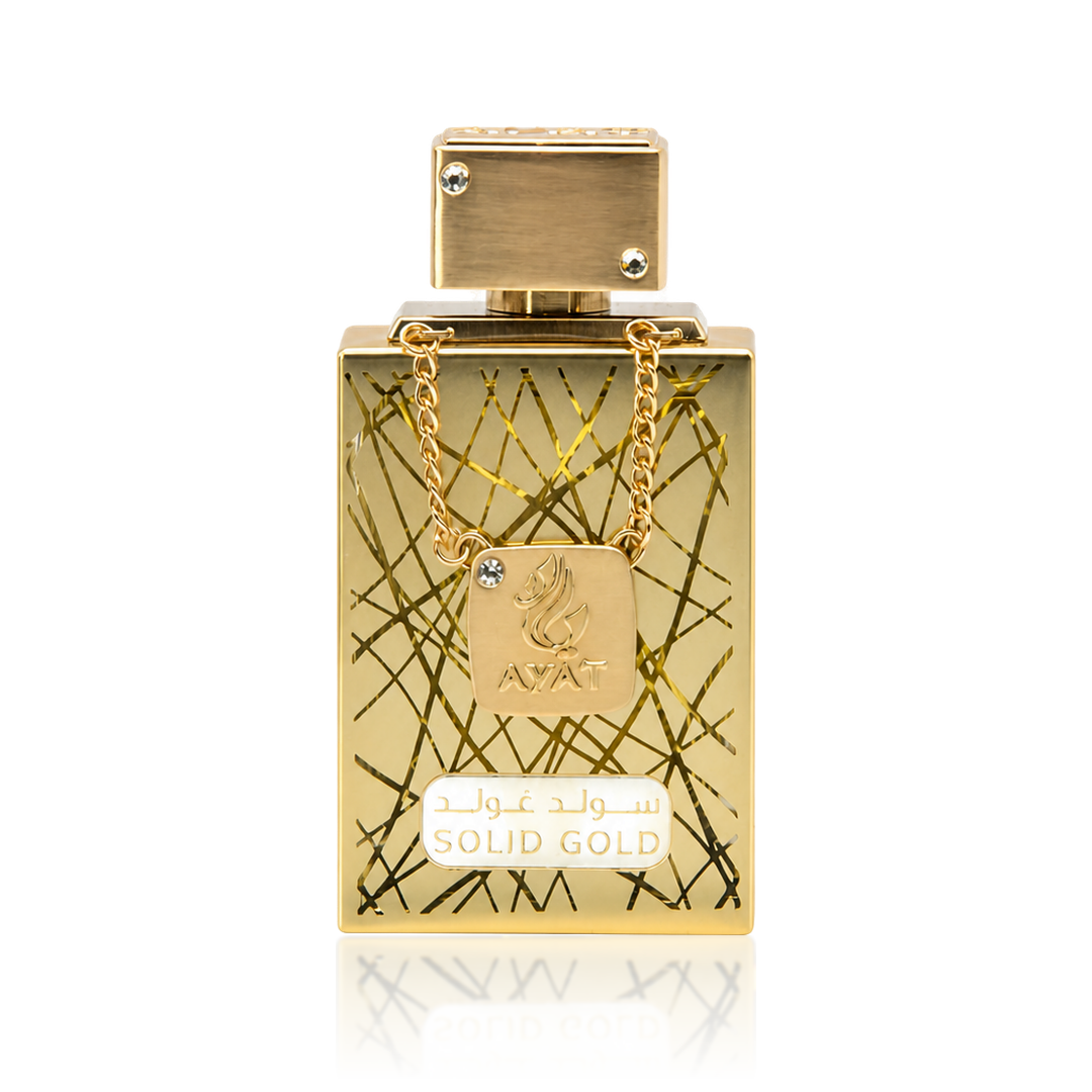 Ayat Perfumes Solid Gold Profumo Arabo Unisex Extrait de Parfum 100ml