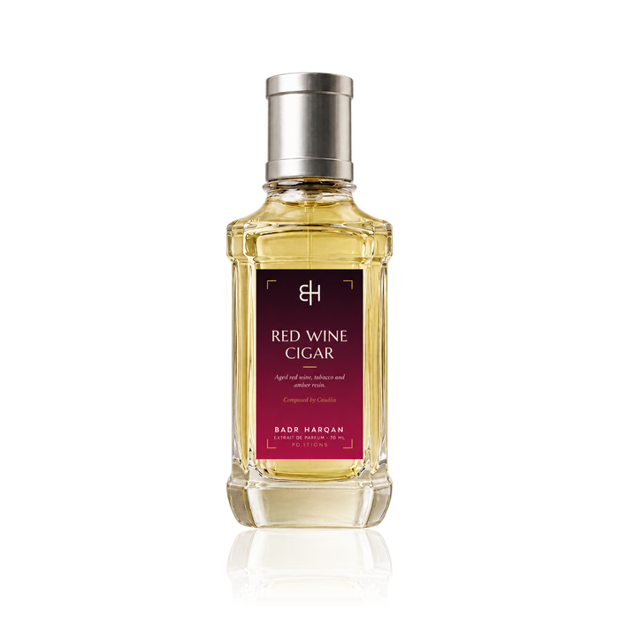 Badr Harqan Red Wine Cigar Profumo Arabo Unisex Tabacco Extrait de Parfum 70ml