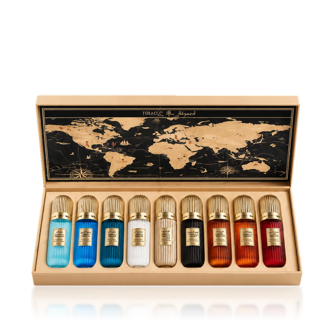 Ibraheem Al Qurashi Tobacco Collection 9 x 20ml Set Profumi Arabi