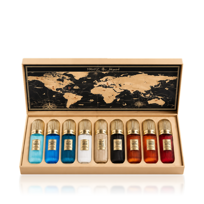 Ibraheem Al Qurashi Tobacco Collection 9 x 20ml Set Profumi Arabi